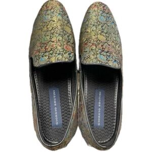 Giorgio Brutini floral slip on loafers